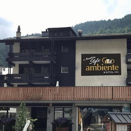 萨斯费 Ambiente Mountain Style酒店 外观 照片